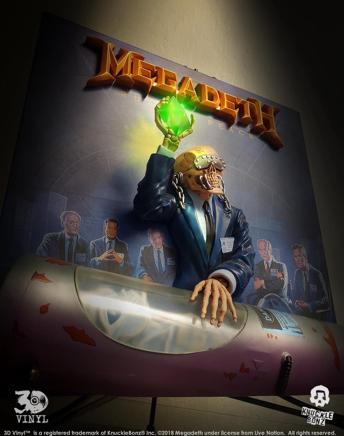 Megadeth "Rust in Peace" - The 3D Vinyl Format at It's Finest